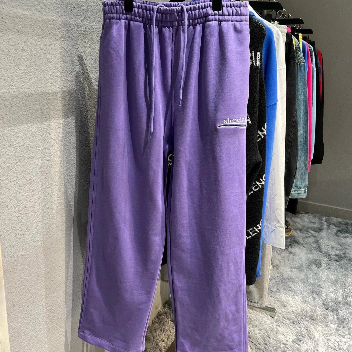 Balenciaga Logo Patch Sweatpants [8 styles]