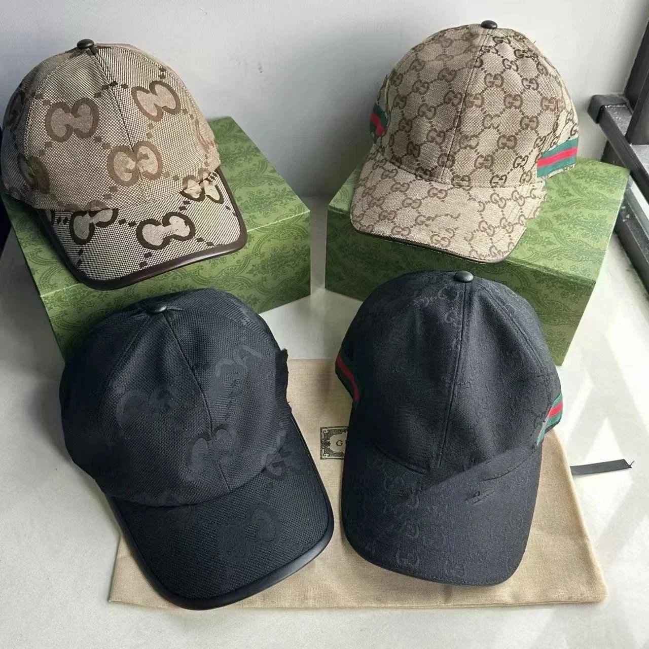 Gucci GG Supreme Baseball Cap [6 styles]