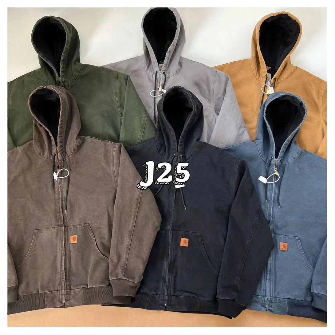 Carhartt J25 Work Hooded Jacket [6 styles]