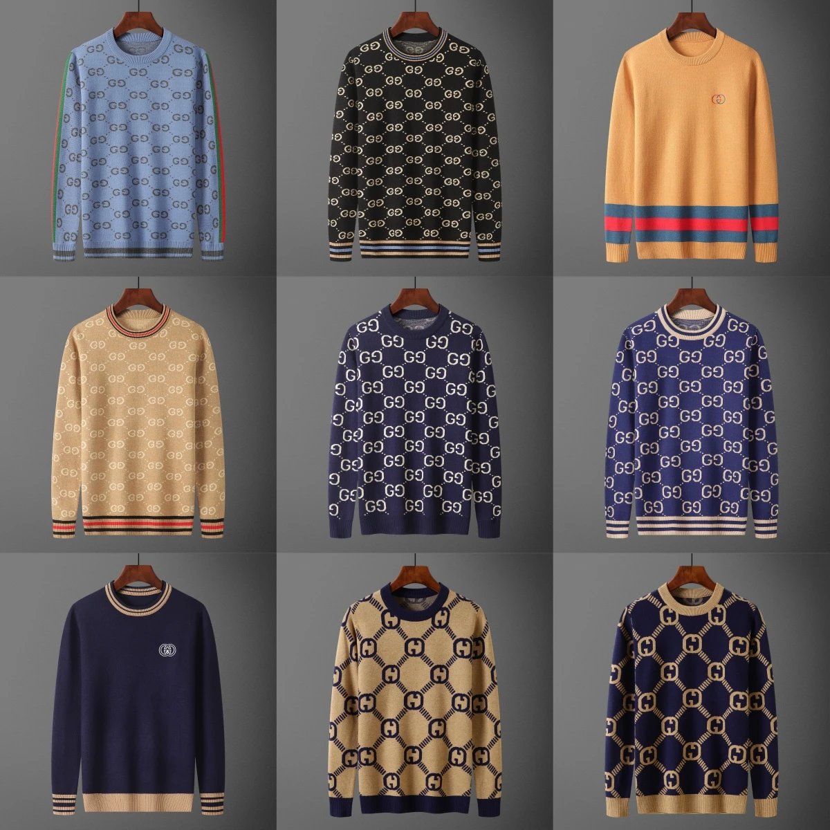 Gucci GG Supreme Knit Sweaters [20 styles]
