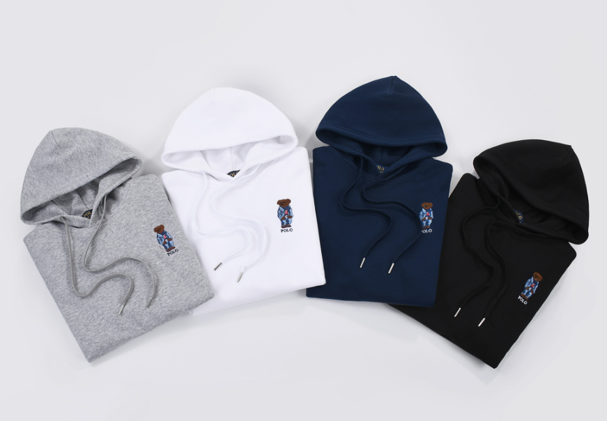 Polo Ralph Lauren Classic Bear Embroidery Hoodie [18 styles]