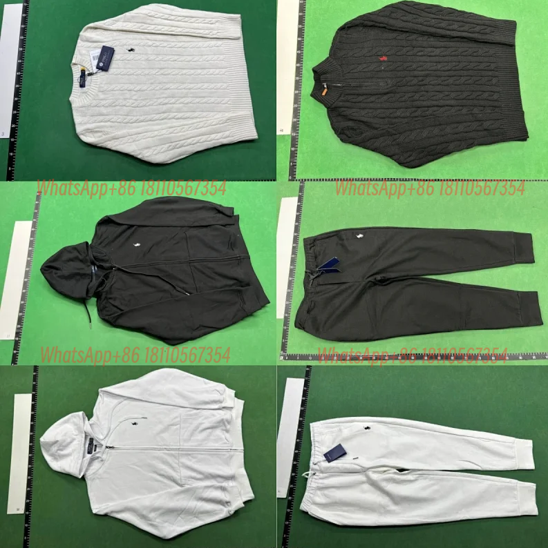 Polo Ralph Lauren Cable Knit Sweater / Zip-Up Hoodie / Jogger Pants [1 style]