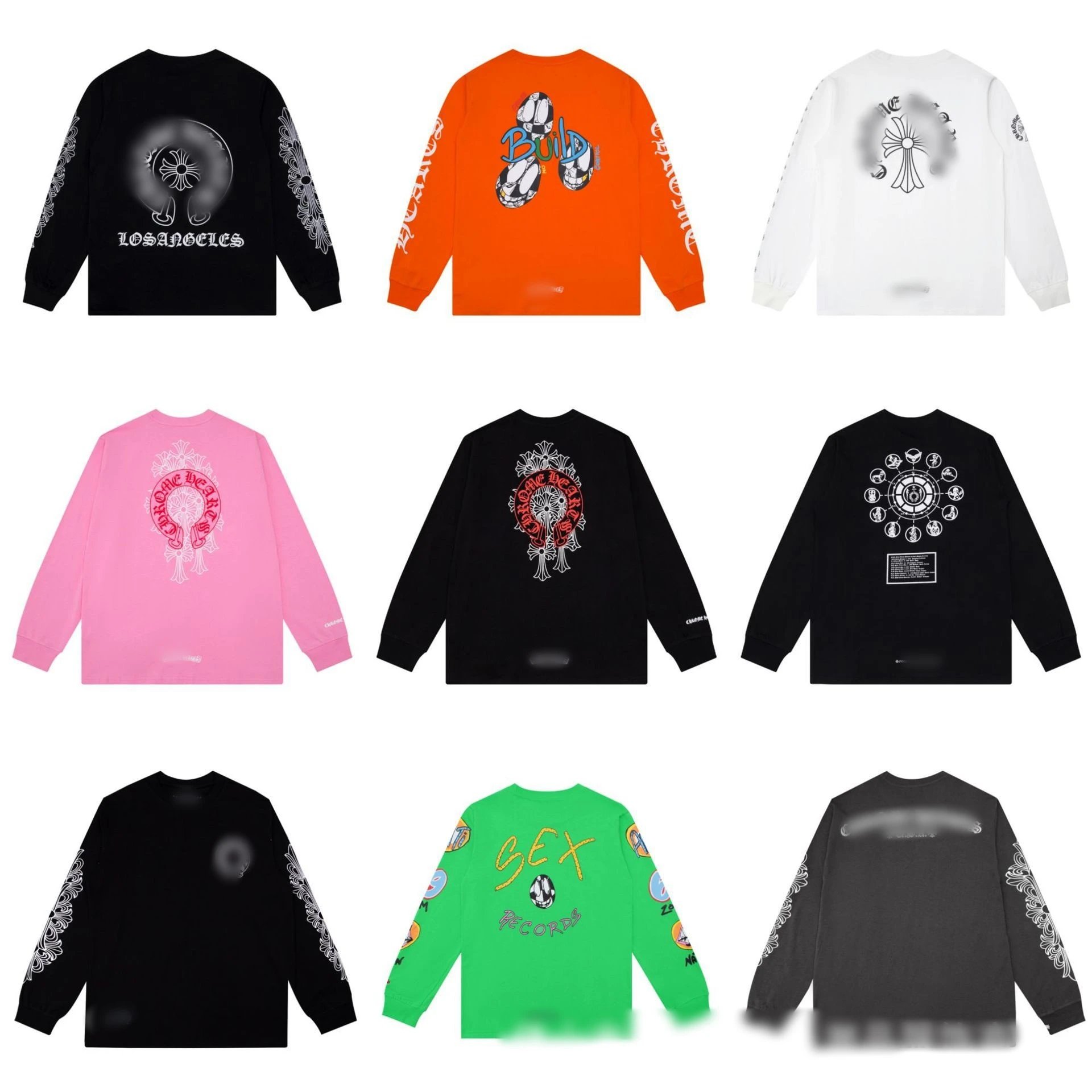 Chrome Hearts Long Sleeve T-Shirts [40 styles]
