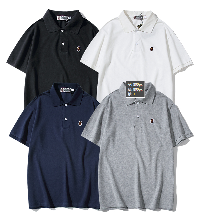 A BATHING APE ABC Camo Polo Shirt [10 styles]