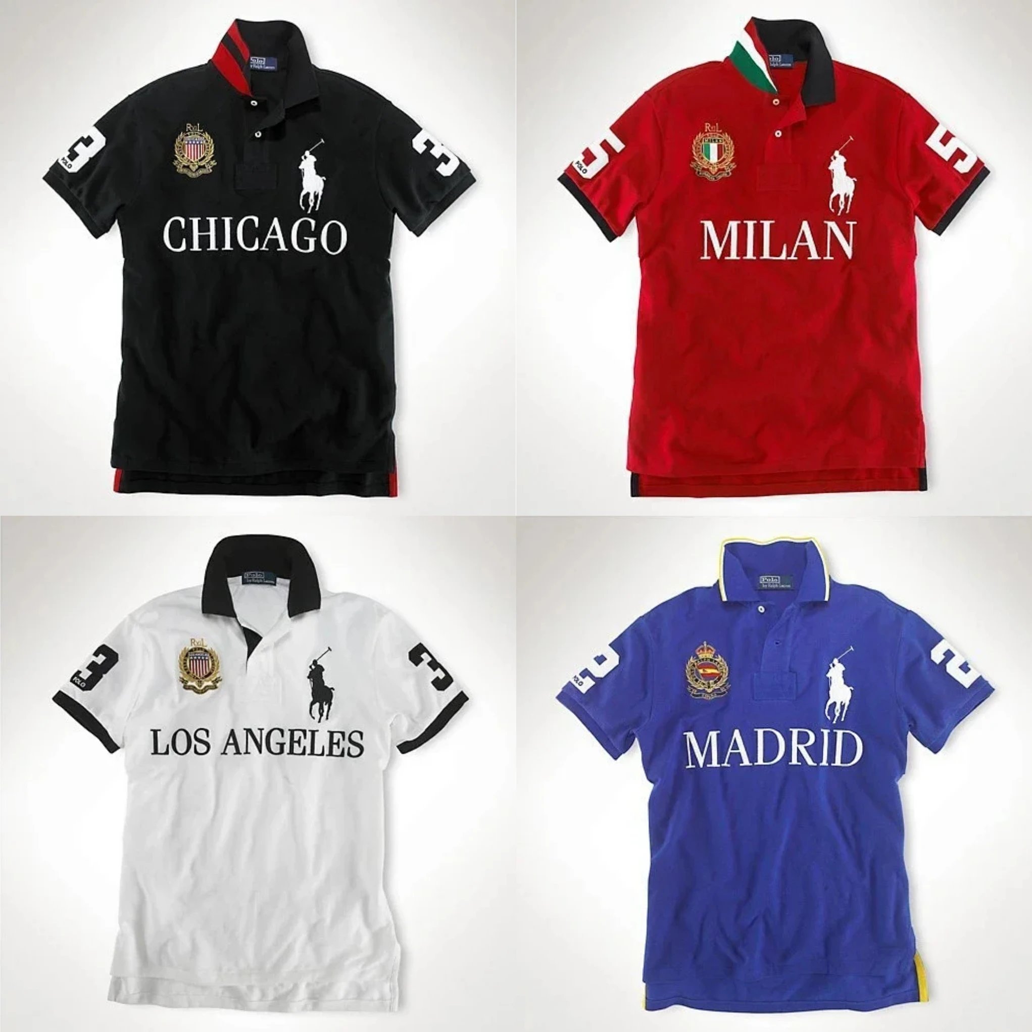 Polo Ralph Lauren City Collection Polo Shirts [22 styles]