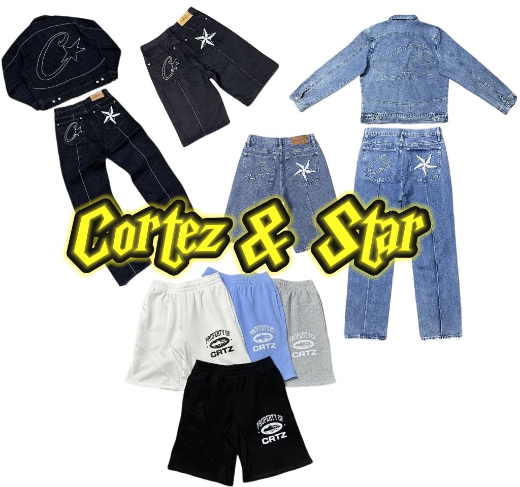Cortez & Star Denim Jackets, Jeans, and Shorts [14 styles]