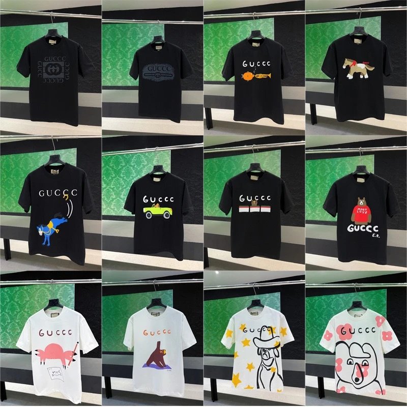 Gucci GG Marmont Graphic T-Shirts [25 styles]