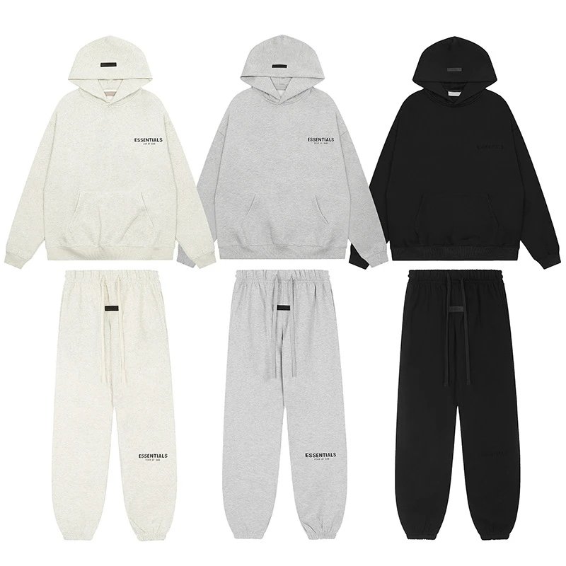 Fear of God Essentials Hoodie and Jogger Set [33 styles]