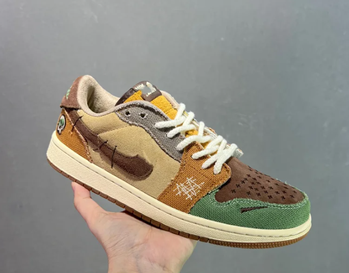 Nike Air Jordan 1 Low Travis Scott x Fragment Design Collaborative Sneakers [25 styles]