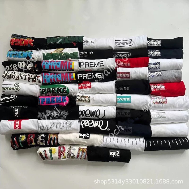Supreme Logo Print T-Shirts [40 styles]